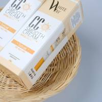 ราคาพร้อมส่ง White way CC smooth cream SPF50 PA+++  10 g