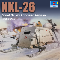 Trumer 02321 Assembly Model 135 Scale Soviet NKL-26 Armored Aerosan พลาสติกสำหรับรุ่น Hobby Collection DIY ของเล่น