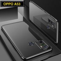 [ส่งจากไทย] Case OPPO A53 2020 เคสออฟโป้ เคส Oppo A53 เคสนิ่ม TPU CASE เคสขอบสีหลังใส เคสกันกระแทก เคสซีลีโคน เคส oppo A53