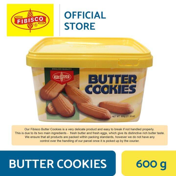 Fibisco Butter Cookies 600g 