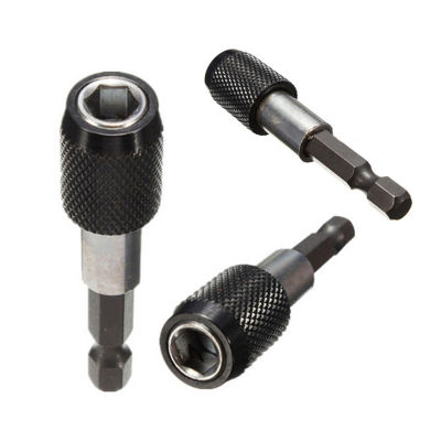 💖【Lowest price】MH 1/4 "60มม.HEX Shank Magnetic QUICK RELEASE ไขควงบิตสว่าน Holder Tools