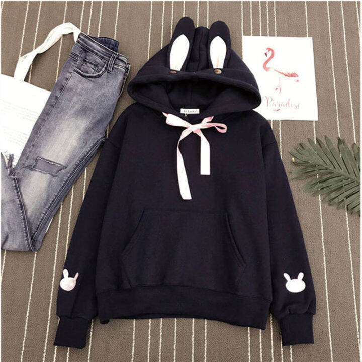 laz-nigori-เสื้อสำหรับสตรีหวานกระต่ายหู-hooded-เสื้อกันหนาวผู้หญิงเสื้อน่ารักนักเรียนสาวแฟนเครื่องแต่งกาย-outerwear