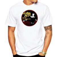 เสื้อผ้าผชเสื้อยืดผู้ชาย JOAN Jett Circle สีดํา ราคาถูกS-5XL  EOGP