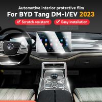 For BYD TANG EV DMI 2023 2022 Accessories Gearbox Panel Dashboard Navigation Automotive Interior Screen TPU Protective Film