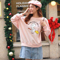 Universal Studios Women casper Sweater - เสื้อแขนยาวกันหนาวผู้หญิงลายแคสเปอร์ สินค้าลิขสิทธ์แท้100% characters studio