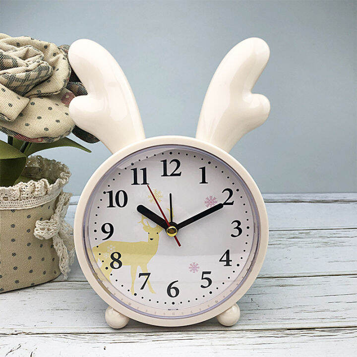 small-alarm-clock-creative-clock-alarm-adorable-rabbit-bedside-cute-childrens-cartoon-mute-clock-student-simple-baby-room-decor