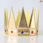 HDD Mũ vương miện sinh nhật Mũ Nữ hoàng cho bé gái mũ tiệc người lớn cho