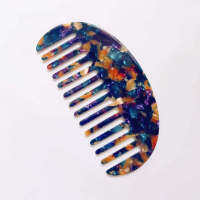 Comfortable Shell Brush Hairdressing Cutting Hair Combs Acetate