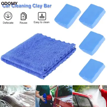 Car Cleaning Clay Mitt Deep Clean Wash Towel Microfiber Clay Bar