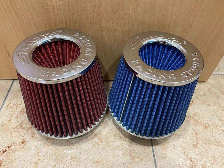 Simota Air Filter 76mm Simota BLUE or RED Power Intake Open Pod 3 inch