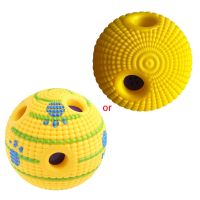 Dog Interactive Squeaker Balls และ Retrieve Training Toy Chew-Resistant For Medium Large Dogs Teeth Cleaning