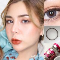 ? มีค่าสายตา ? Wink Aurora  Gray brown สายตาปกติ 00 คอนแทคเลนส์ ตาโต ลายฮิต Tiktok แถมตลับฟรี!!