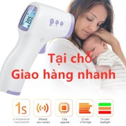 Nhiệt kế hồng ngoại đo trán không tiếp xúc có màn hình LCD cho trẻ em và