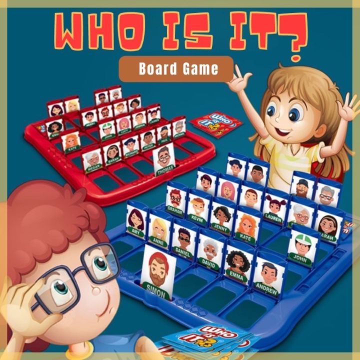 Guess Who Is It Board Game Family Guessing Games Kids Toy Gift Logical ...