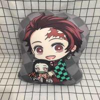 Hot 1040ซม. Demon Slayer ตุ๊กตา Plush ของเล่นการ์ตูน Devil S Blade โซฟาหมอนเบาะ Kimetsu ไม่มี Yaiba Tanjiro Nezuko Plushie ตุ๊กตา