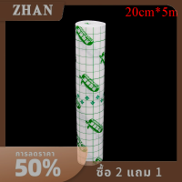 ZHAN 1ม้วน4ขนาดกาวกันน้ำแผลแต่งตัวทางการแพทย์ตรึงเทปผ้าพันแผล