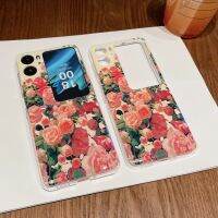 เคสลายดอกไม้ความงามกันน้ำสำหรับออปโป้ไฟนด์ N2พลิกกันฝุ่นเคสโทรศัพท์ป้องกัน N2Flip