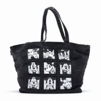 ต้นฉบับ Z home female bag is natural capacity of 2023 new tide Disney Mickey Mouse hand commuter bag shoulder tote bags