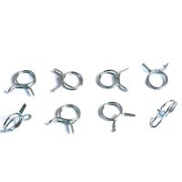 Custom 20pcs M6/7/8/9/10/11/12/13/16/18/M23 Fuel Line Hose Tubing Spring Clips Clamps Assortment Kit for Motorcycle Scooter ATV