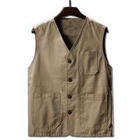 CODLiang Te Mens Outdoor Vest Fishing Hiking Waistcoat Jacket