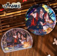 BL Anime Comic Tian Guan Ci Fu Official TGCF Hua Cheng  Xie Lian Water Quicksand Acrylic Coasters Tinplate Badge Bajji Pin