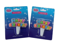 Birthday candle พื้นนำ้ตาลหลากสี 1 เเพ็คบรรจุ 10 ชิ้น พร้อมส่ง เทียนปักเค้กวันเกิด เหมาะสมกับทุกวัย