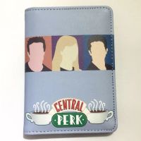 New Arrival Friends Passport Covers Central Perk Coffee Time Travel Passport Holders PU Leather Card Holder Case Card Holders