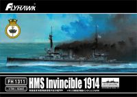 Flyhawk 1/700 FH1311 HMS Battleship อยู่ยงคงกระพัน1914ชุดอาคารชุดประกอบโมเดล