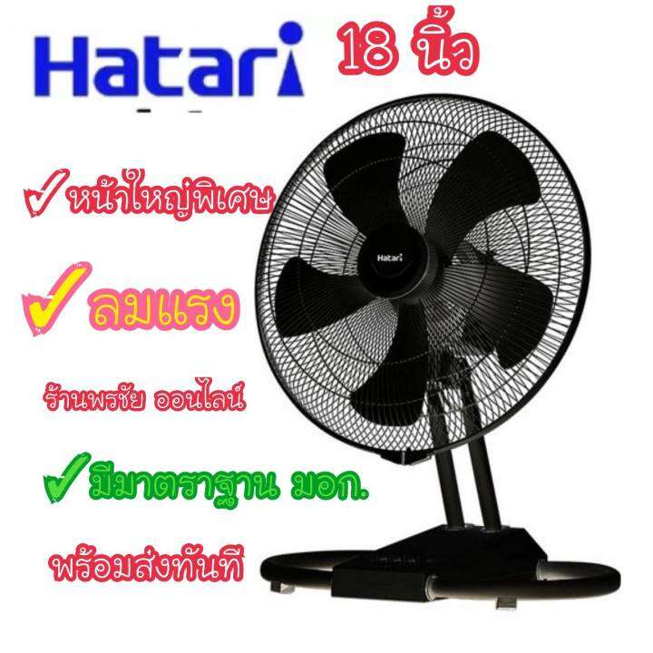 ถูกที่สุด-hatari-พัดลมอุตสาหกรรม-hatari-18-รุ่น-it18m2-สีดำ-ของแท้100