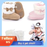 ALDRICH FASHION Crib Newborn Toddler Warm Boots Winter Prewalker Baby Shoes Bowknot