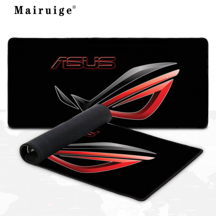 mairuige-แผ่นรองเมาส์เกม-rog-ผู้เล่นประเทศ-bad-guy-โลโก้แผ่นแป้นพิมพ์ตาเย็นแผ่นรองเมาส์ขนาดใหญ่-xxl-อุปกรณ์เล่นเกมโต๊ะเสื่อ