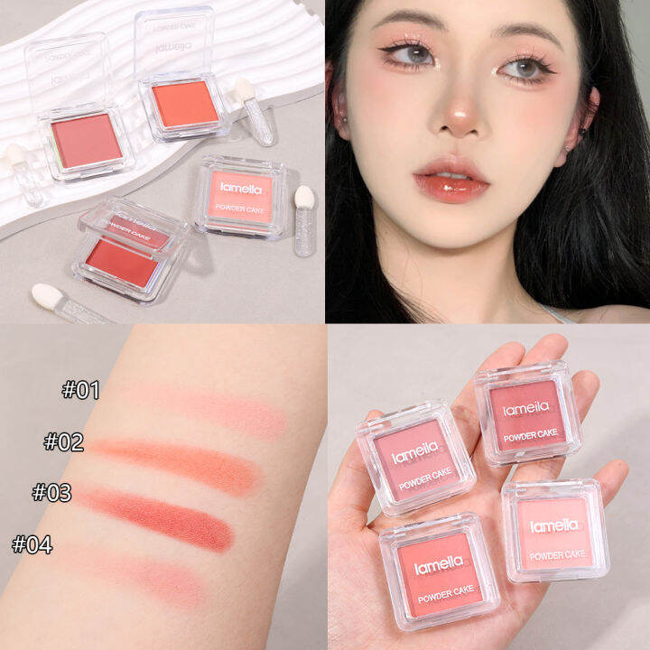 Student Blush Powder Beginner Monochrome Natural Matte Blush Palette Lazada