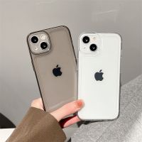 Transparent Shockproof Soft Silicone Phone Case For iPhone 14 13 12 Pro Max 11 X XR XS 7 8 Plus Mini SE3 Camera Protective Cover