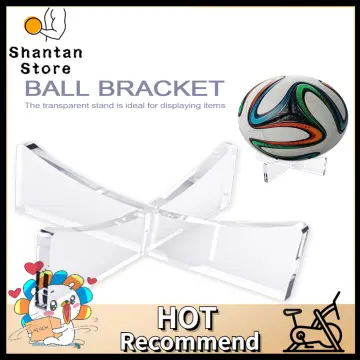 Acrylic Ball Stand Porable Display for Basketball Football Soccer Rugby  Bowling