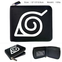 Naruto Uchiha Itachi Cartoon Student Short Mini Wallet Gifts for Boys and Girls