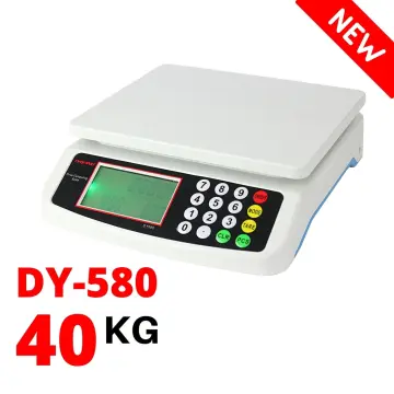 88LB/40KG Digital Price Computing Scale, Digital Weight Price Scale  Electronic Price Computing Scale LCD Digital Commercial Retail Food Meat  Vegetable Weight Scales 