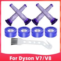 อะไหล่ทดแทน Dyson V7 SV10 V8 SV11มอเตอร์เฮดสัตว์/ตัวกรองล่วงหน้าแบบสัมบูรณ์อะไหล่หลังกรองเครื่องดูดฝุ่น