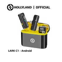 Hollyland Lark C1 ไมโครโฟนไร้สาย สำหรับโทรศัพท์ระบบ Android และ ios มาพร้อมระบบตัดเสียงรบกวนอัจฉริยะ  ใช้งานนานรวม32 ชม  ใช้งานง่าย พกพาสะดวก