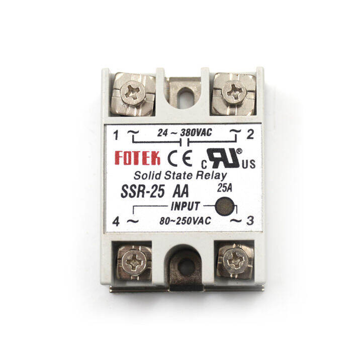 Littlegroot Blowing 24V380V 25A SSR25AA Solid State Relay Module 80250VAC ACAC Lazada PH