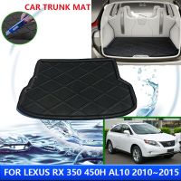 สำหรับ Lexus RX 350 450H AL10 2010 ~ 2015 2012 2013 2014แผ่นหุ้มกันรอยฝาหน้าฝาหลังกระโปรงรถดินสอเขียนขอบตากันน้ำอุปกรณ์เสริมป้องกันเสื่อกันเปื้อน