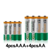 【Worth-Buy】 legoalbest mall 100% AAA 1350 MAh Aaa Rechagable NI-MH 1.2 V AA 1.2 V 3000MAh NI MH AA แบบชาร์จไฟได้