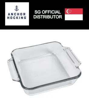 Anchor Hocking Glass Baking Dish, 8 Inch Cake Pan