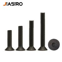 M1.6 M2 M2.5 M3 M4 M5 M6 M8 Hexagon Hex Socket Head Flat Countersunk Allen Bolt Black Grade 10.9 Carbon Steel Screw 3-80mm Nails Screws Fasteners