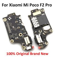 ใหม่ Original USB Charger ชาร์จพอร์ต Flex Cable Board พร้อมไมโครโฟนสำหรับ Xiao Mi Mi Pocophone Poco F2 Pro Dock Connector Micro