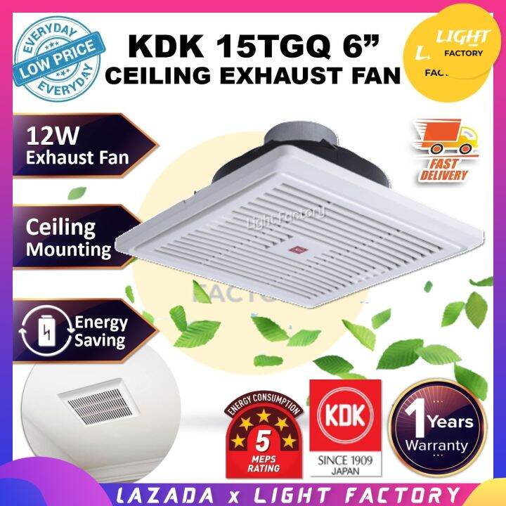 Kdk Ceiling Mounted Propeller Exhaust Fan Shelly Lighting
