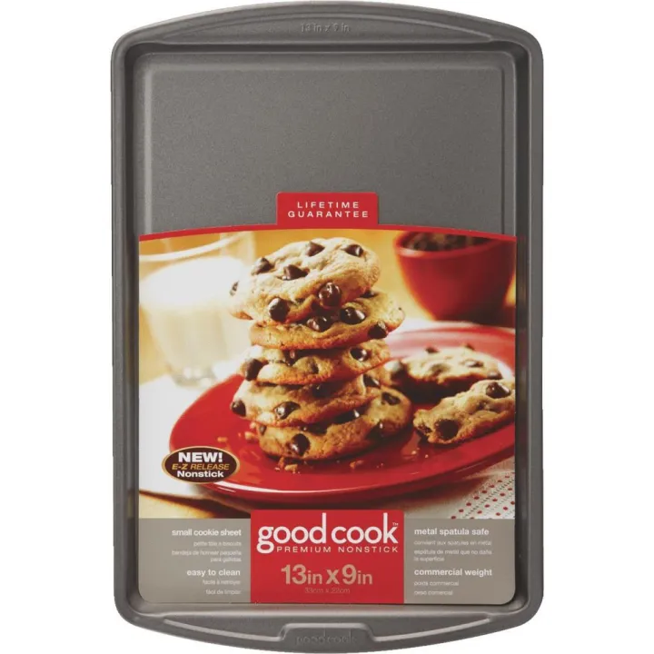 04020 Good Cook, Cookie Sheet Small 13" x 9" , ถาดอบคุกกี้ขนาดเล็กกู๊ด