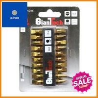 ชุดดอกไขควงปากแบน GIANTTECH รุ่น 254045 ขนาด SL6 x 50 มม. **ราคาดีที่สุด**