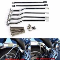 ✶ Motorcycle Universal Saddlebag Support Bars Brackets for HARLEY HONDA SUZUKI YAMAHA KAWASAKI TRIUMPH