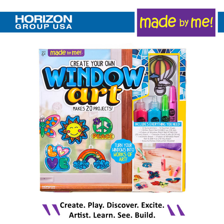 Made by Me Create Your Own Window Art Horizon Group USA