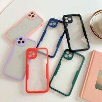 HOCE เคสโทรศัพท์ฝาครอบแบบรวมทุกอย่างสีใส360สำหรับ iPhone 14 13 12 11 Pro Max Mini X XR XS Max 14 8 7 Plus เคสป้องกันแบบสร้างสรรค์ใหม่